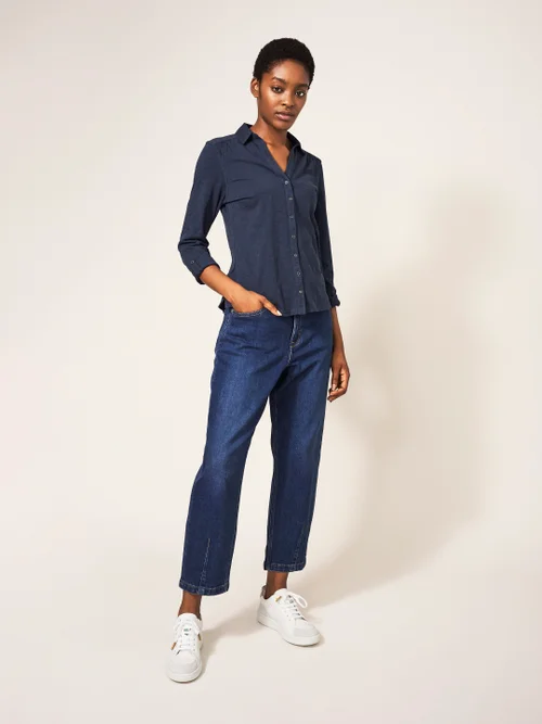 Chemise En Jersey Annie - Fr Navy - 40 Image 3