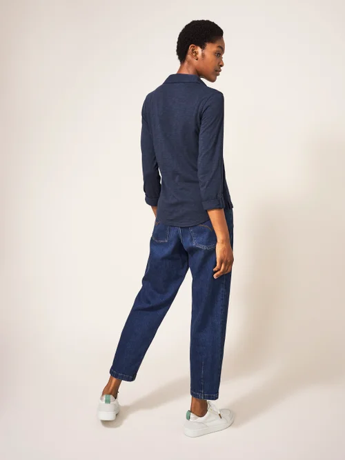 Chemise En Jersey Annie - Fr Navy - 40 Image 4