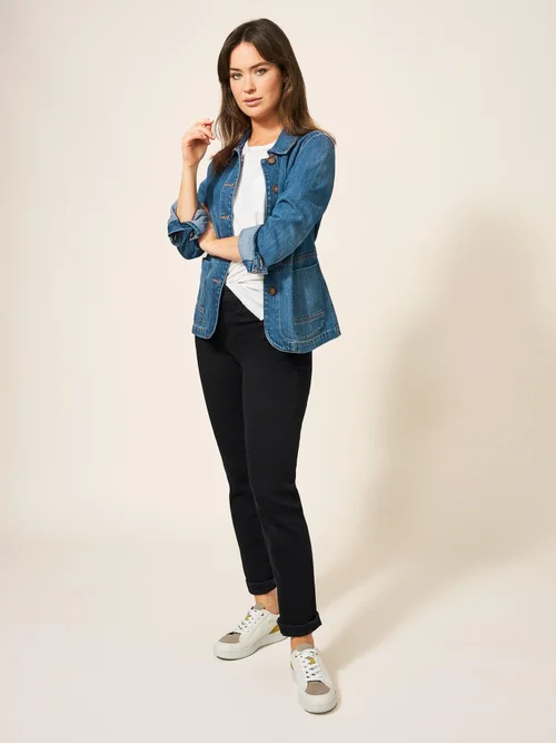 Veste en denim Carrie - Mid Denim - 40/R Image 2