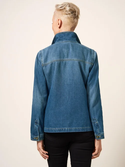 Veste en denim Carrie - Mid Denim - 40/R Image 4