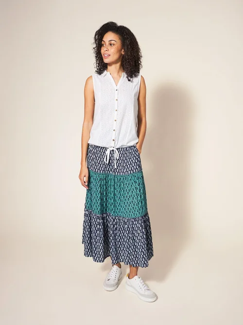 Chemise en jersey FLOWING GRASSES - Bril White - 38/R Image 2
