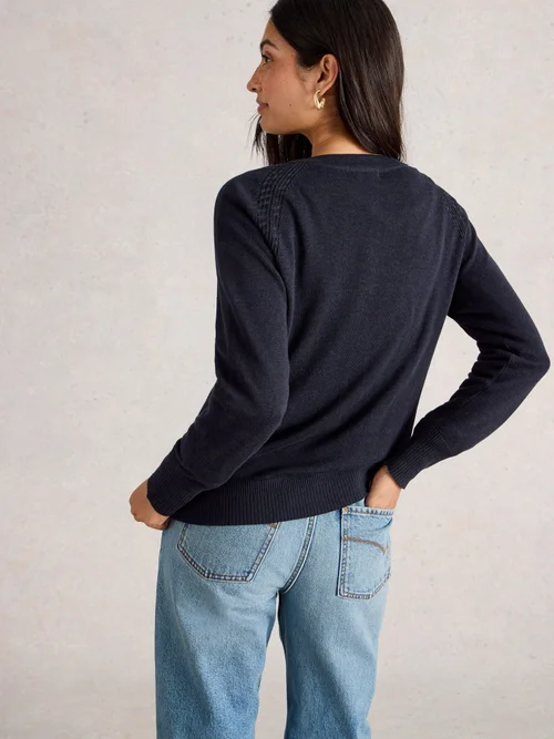 Cardigan Lulu - Dark Navy - 38/R Image 4