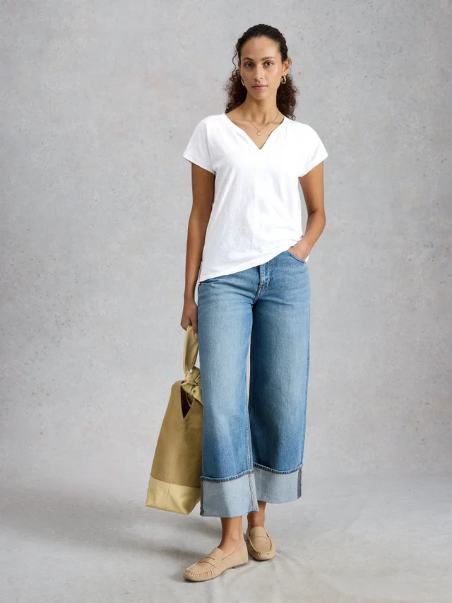 T-shirt Nelly à encolure en V