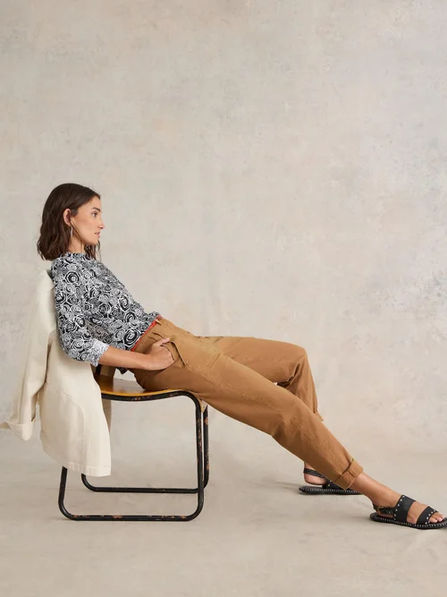 Pantalon chino Twister - Mid Tan - 38/R Image 1