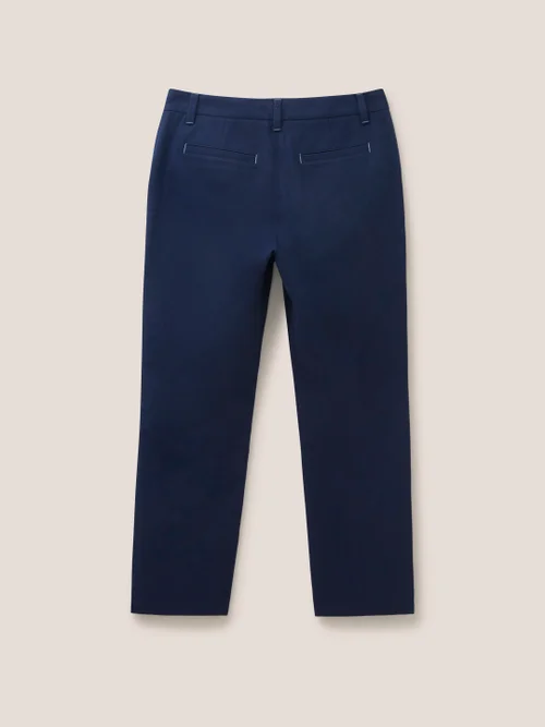 White Stuff Savannah Stretch Trousers - Dark Navy - 36 Image 3
