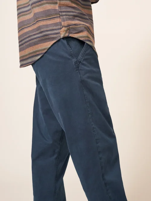Pantalon chino biologique Sutton - Dark Navy - 30/R Image 3