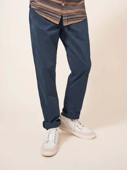 Pantalon chino biologique Sutton - Dark Navy - 30/R Image 2
