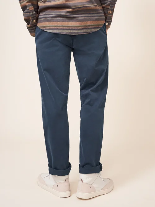 Pantalon chino biologique Sutton - Dark Navy - 30/R Image 4
