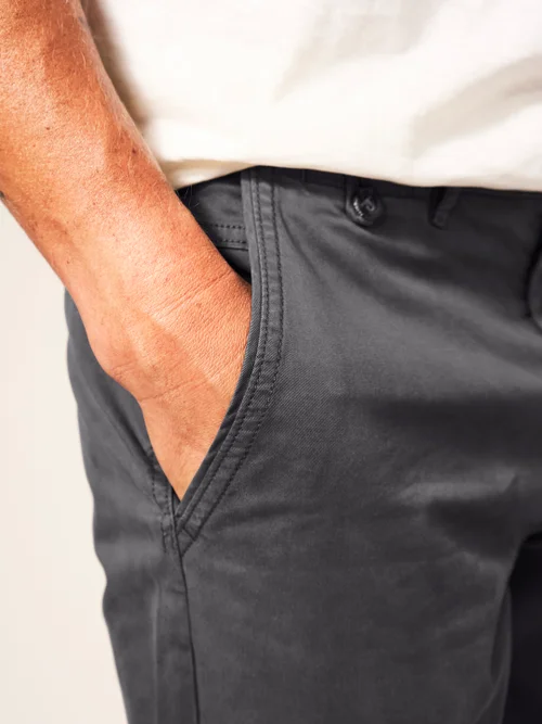 Pantalon chino biologique Sutton - Dk Grey - 30/R Image 2