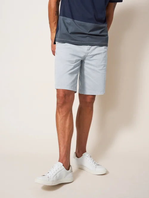Chino-Shorts aus Bio-Baumwolle - Lgt Grey - 30/R Image 4