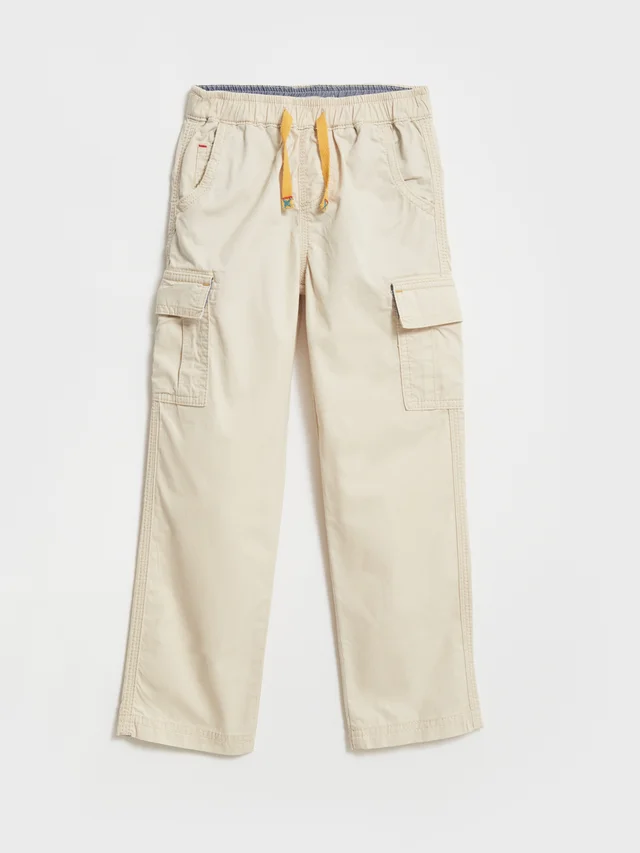 White Stuff Caleb Cargo Trouser - Lgt Nat