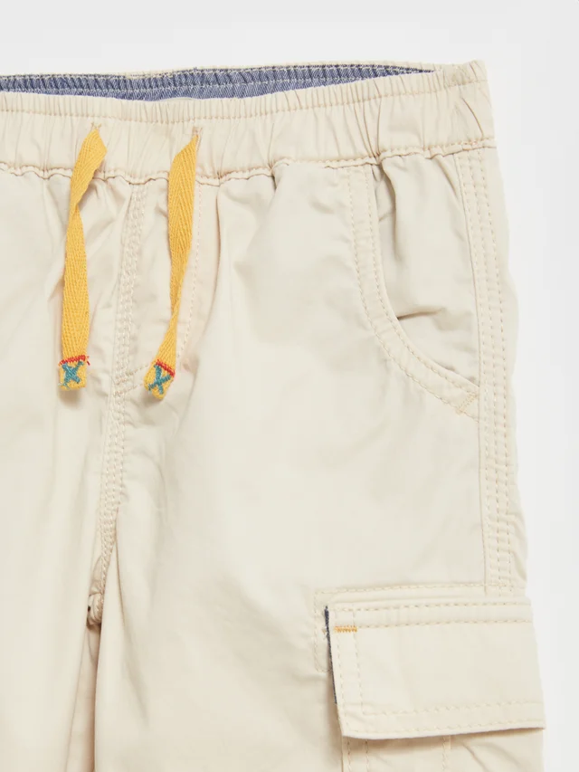 White Stuff Caleb Cargo Trouser - Lgt Nat