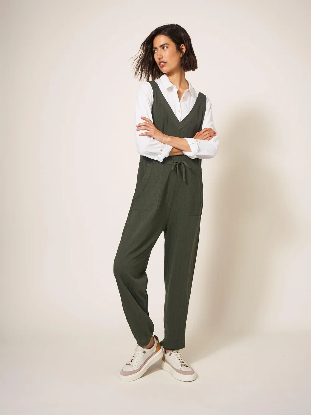 Combinaison en jersey Lainey - Khaki Grn - 34 Image 1