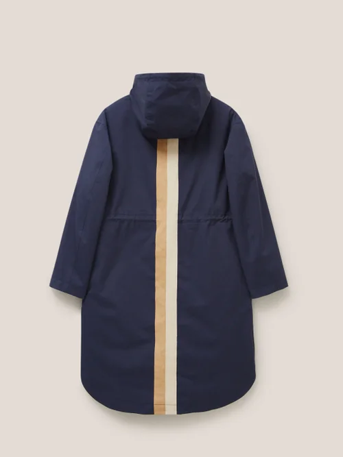 White Stuff Millie Waterproof Coat NAVY_MULTI 34 Image 3