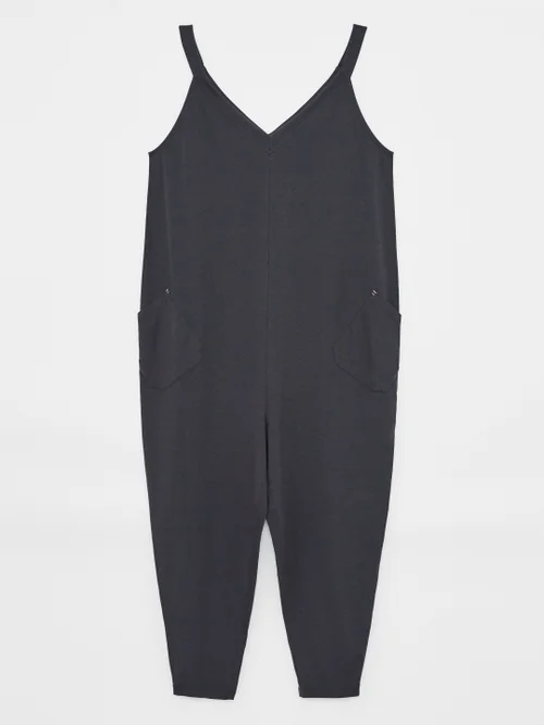 White Stuff Selina Jersey Jumpsuit CHARC_GREY 34 Image 3