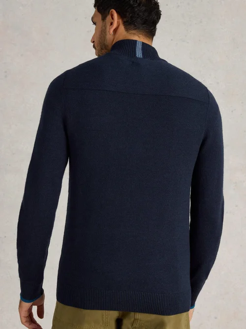 Col Roulé Newport En Laine Mérinos - Dark Navy - L Image 4