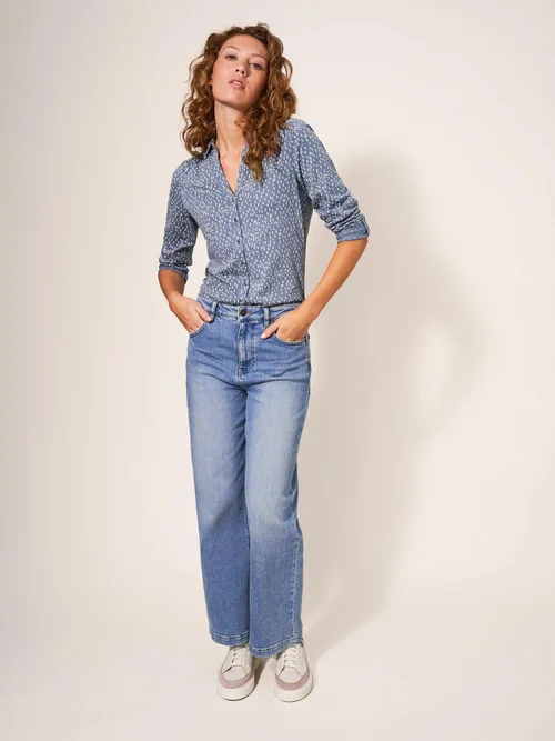 Chemise en jersey Annie - Grey Pr - 40 Image 2