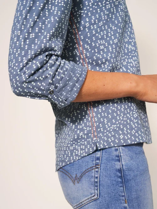 Chemise en jersey Annie - Grey Pr - 40 Image 3