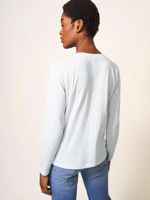 T-Shirt Nelly Ls - Bril White - 34 Image 4