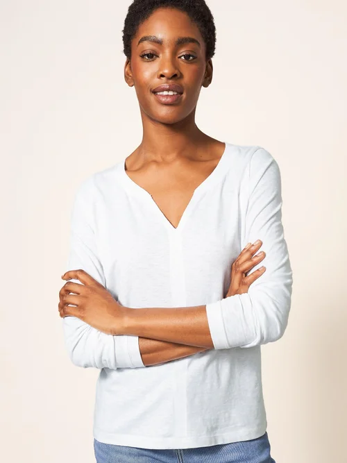T-Shirt Nelly Ls - Bril White - 34 Image 2