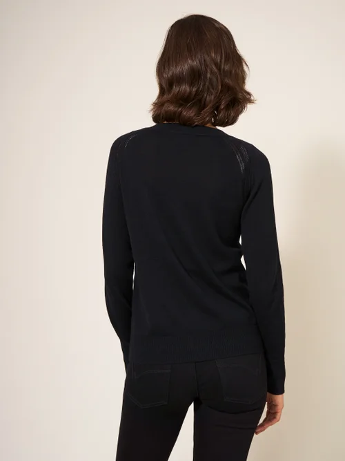 Strickjacke Lulu - Pure Blk - 34 Image 3