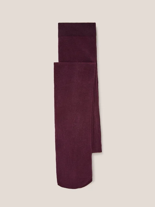 Collants Unis Patty - Dk Plum - L Image 3
