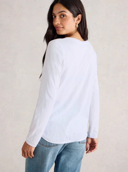 T-Shirt À Manches Longues Clara - Bril White - 38 Image 4