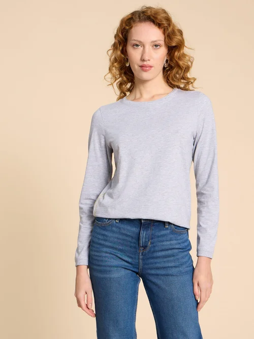 T-Shirt À Manches Longues Clara - Grey Marl - 38/R Image 1