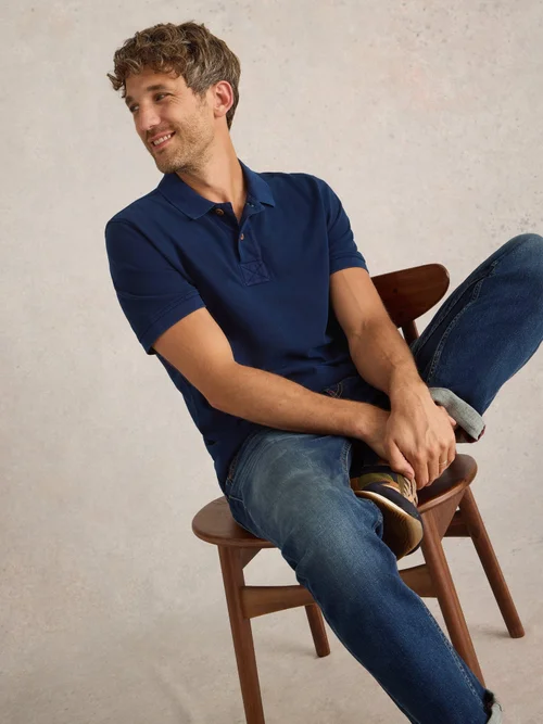 Polo utilitaire - Deep Blue - L Image 1