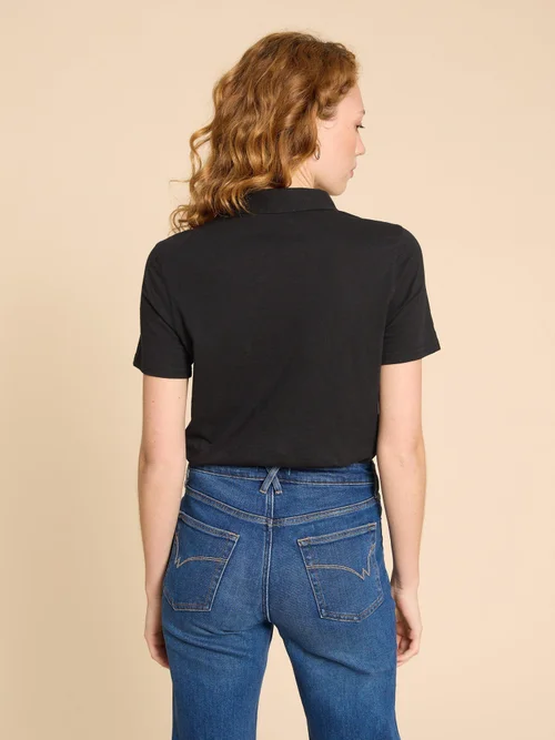 Jerseybluse Penny - Pure Blk - 50 Image 4