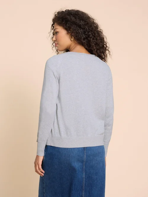 Lulu Strickjacke - Grey Marl - 38 Image 4