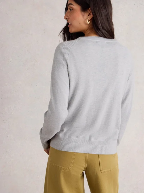 Cardigan Lulu - Grey Marl - 40 Image 4