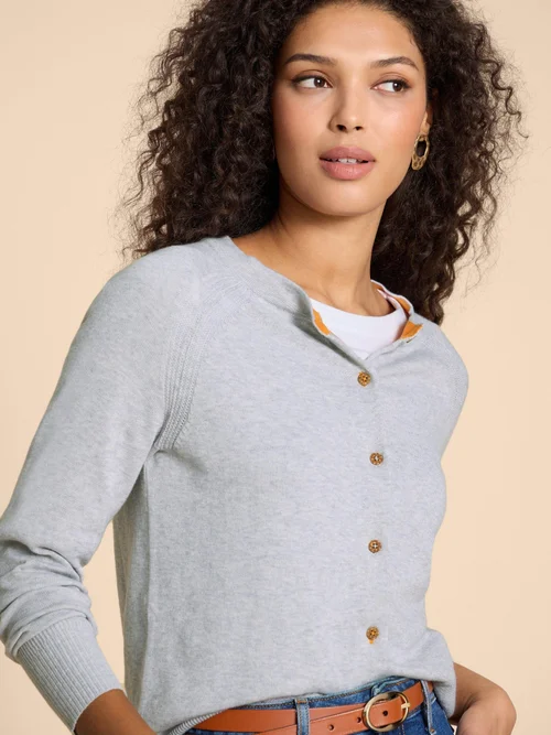Lulu Strickjacke - Grey Marl - 38 Image 3