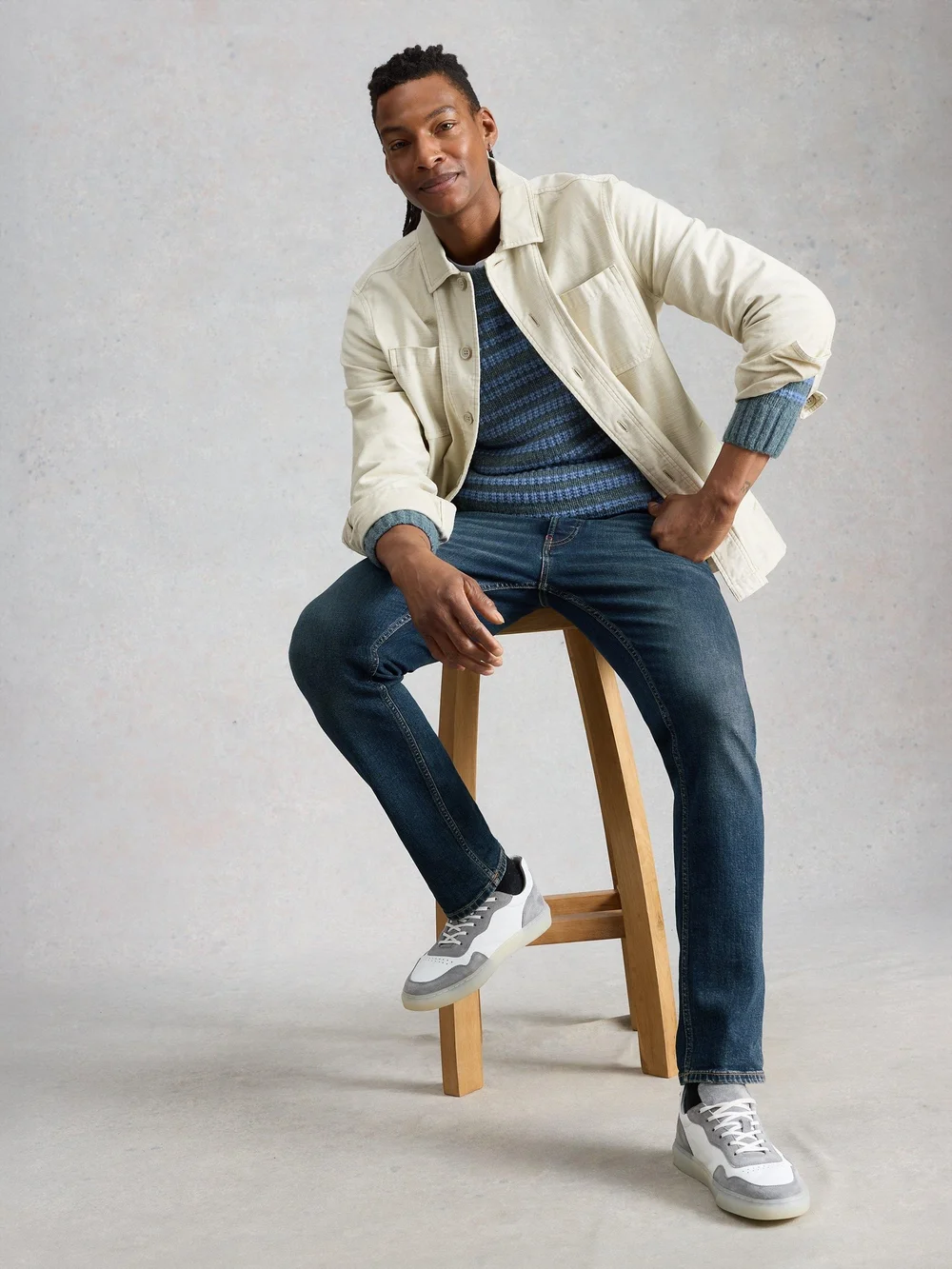 Jean droit Eastwood - Dk Blue - 32/R Image 1