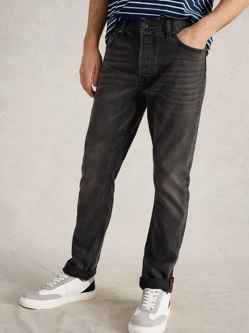 Jean droit Eastwood - Washed Blk - 32/R Image 3