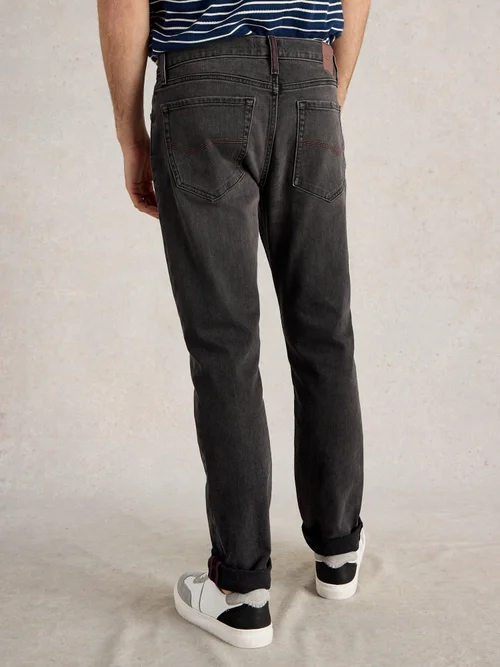 Jean droit Eastwood - Washed Blk - 32/R Image 4