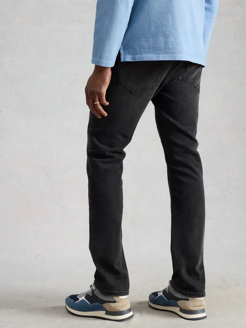 Jean droit Eastwood - Washed Blk - 32/R Image 4
