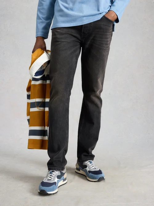 Jean droit Eastwood - Washed Blk - 32/R Image 2