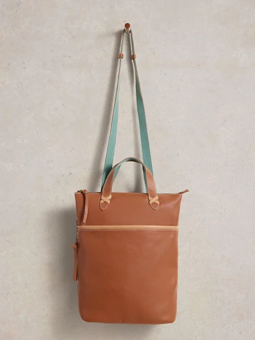 Sac à dos convertible en cuir Image 3