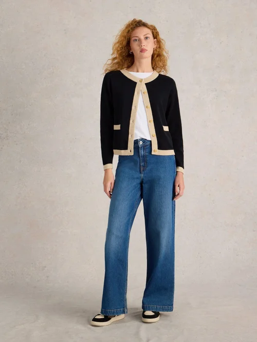Cardigan Charlotte - Blk Mlt - 40 Image 2