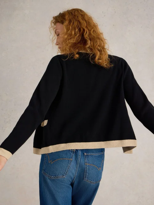 Cardigan Charlotte - Blk Mlt - 40 Image 4