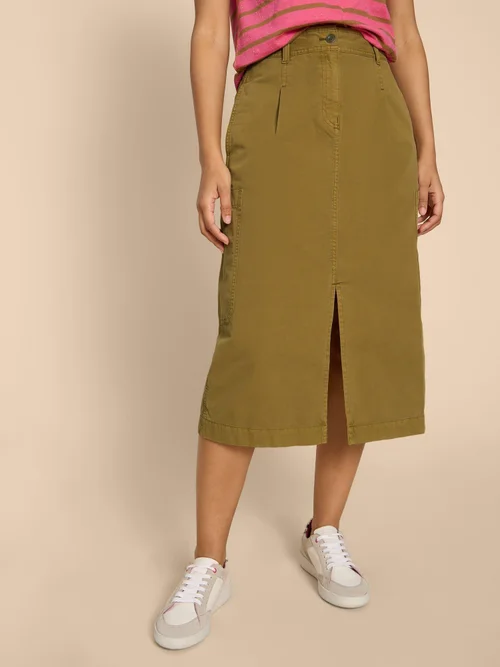 Jupe cargo Carlie - Khaki Grn - 40 Image 3