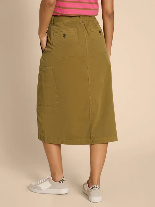 Jupe cargo Carlie - Khaki Grn - 40 Image 4