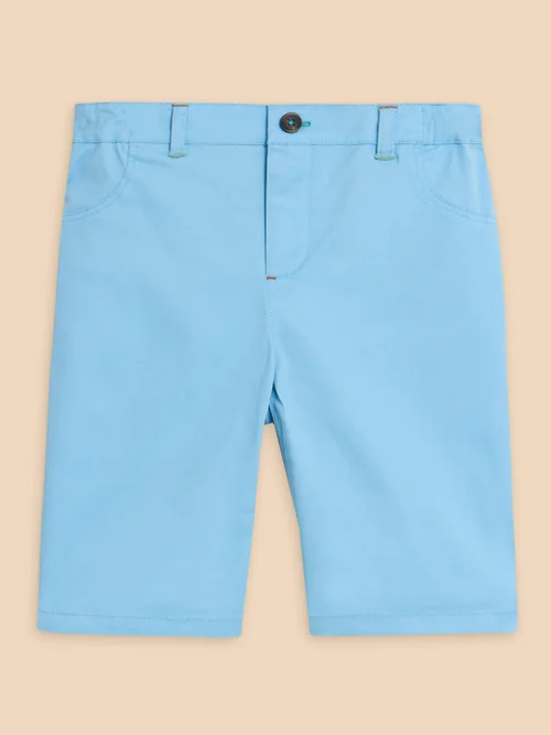 Short chino - Mid Blue - 3-4 Image 1