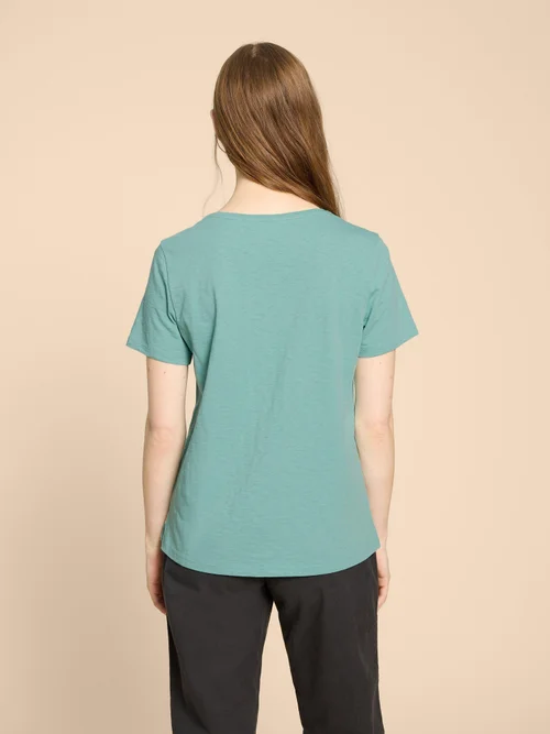 T-Shirt Abbie - Mid Teal - 40 Image 4