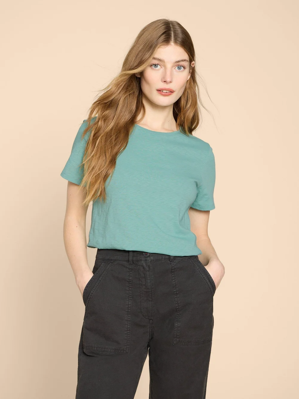 T-Shirt Abbie - Mid Teal - 40 Image 1