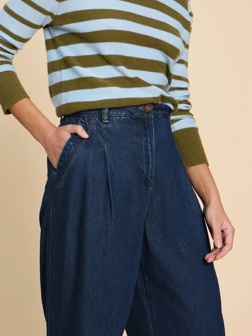 Pantalon en denim à jambes larges Kerry - Dk Denim - 38 Image 3
