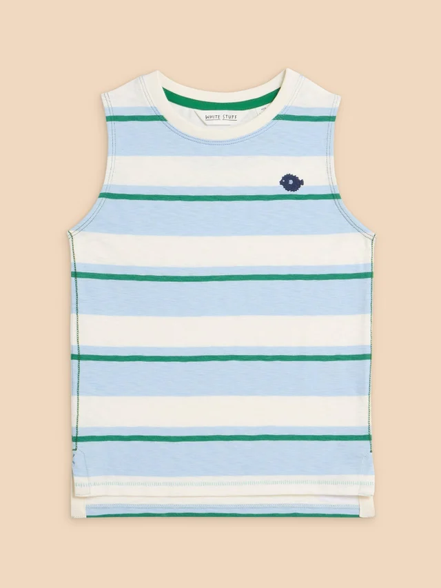 Gilet rayé pour garçon