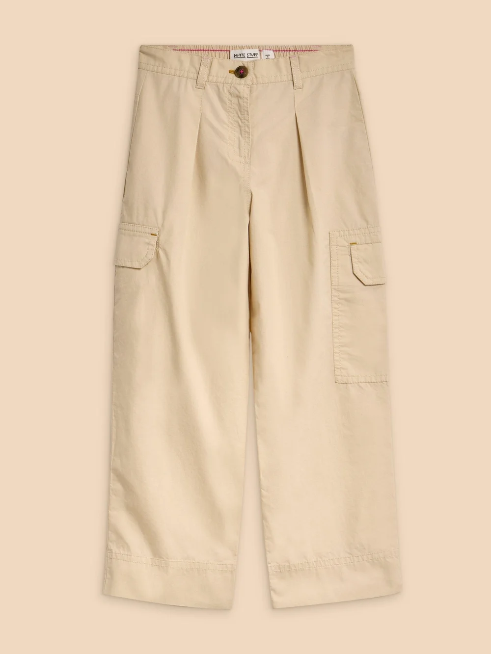 Pantalon cargo Colette - Lgt Nat - 3-4 Image 1