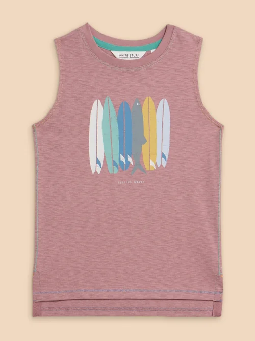 Gilet graphique Scaling Waves - Dus Purple - 3-4 Image 1
